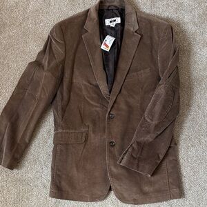 Joseph Abboud Dark Brown Corduroy Blazer
